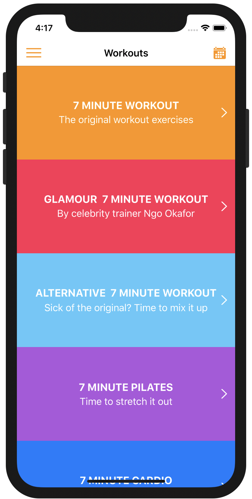 7 Minute Workout App For Iphone Ipad